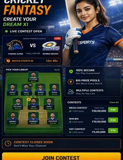 ComeDream111 (come dream 111) fantasy cricket & matchday visual 3